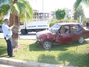 ANTALYA'DA KAZA : 1 KADIN TURİST ÖLDÜ