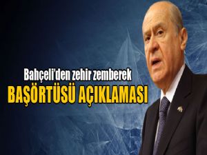 BAHÇELİ  'TAM BİR AHMAHLIK VE ... '