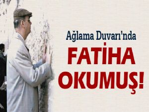 BAŞBUĞ AĞLAMA DUVARINDA FATİHA OKUMUŞ