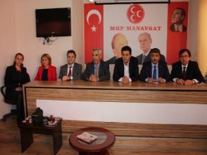 ÇELİK ”MANAVGAT MHP’NİN KALESİDİR”