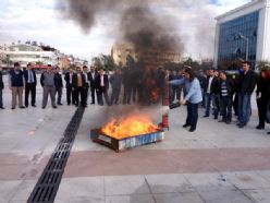 ANTALYA KENT MERKEZİNDE YANGIN TATBİKATI