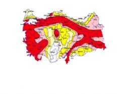 TÜRKİYE'DE DEPREM RİSK HARİTASI
