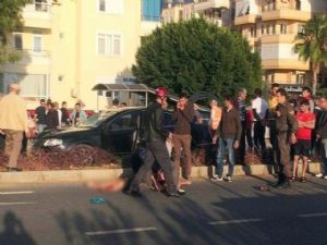 ANTALYA ALANYA'DA  KAZA : 1 BELÇİKALI ÖLDÜ